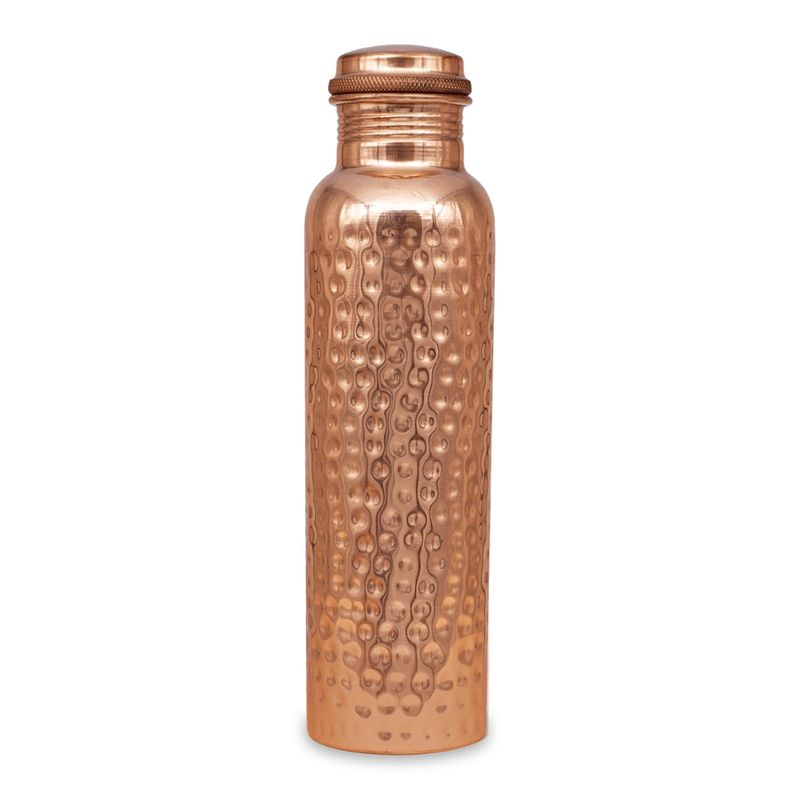 Govinda Kupferflasche gehämmert 950 ml - Produktbild