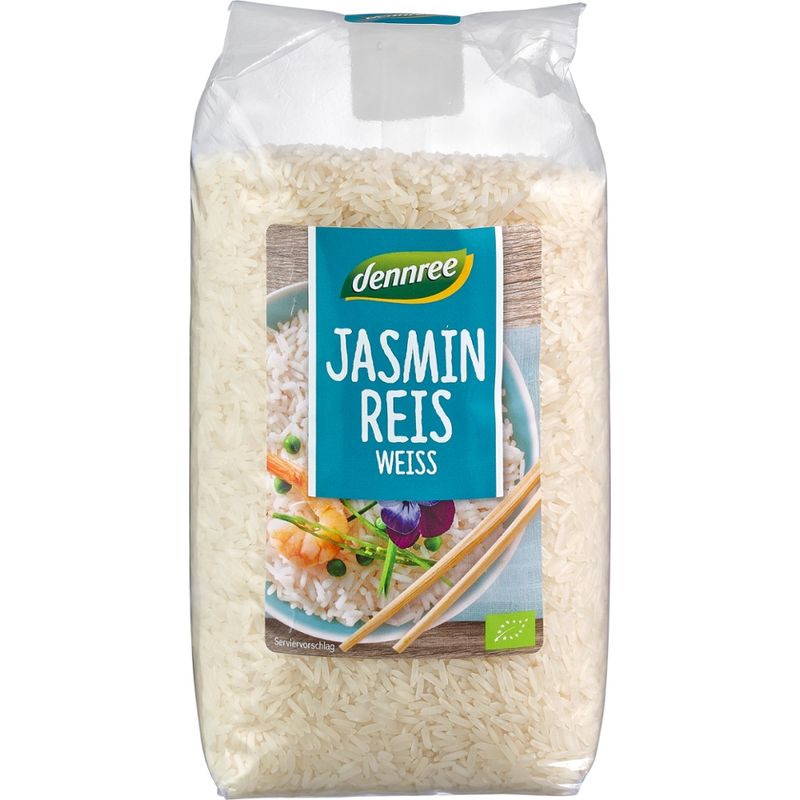 dennree Jasminreis weiß, 500 g - Produktbild