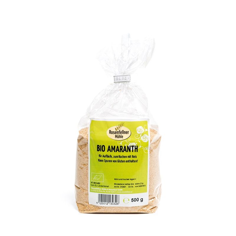 Rosenfellner Mühle & Naturkost Bio Amaranth 500g - Produktbild