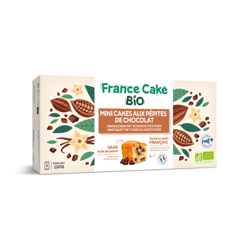 France Cake  Minikuchen mit Schokoladenstückchen - Produktbild