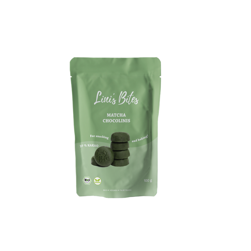 Lini's Bites Bio Matcha Chocolinis - Produktbild