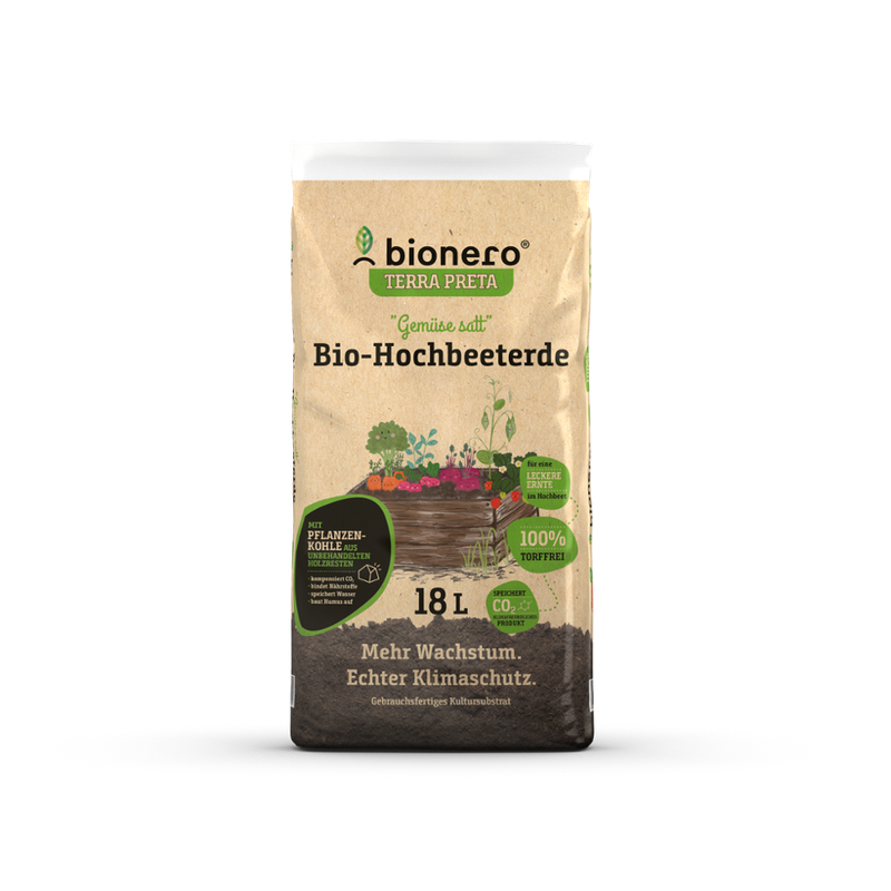 bionero bionero Bio-Hochbeeterde "Gemüse satt" - Produktbild