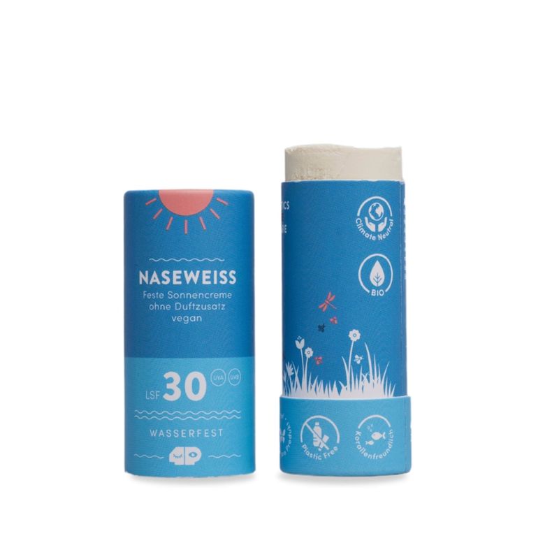 4peoplewhocare Feste Sonnencreme LSF30 mit mineralischem UV-Filter, Allergen, plastik- und Parfümfrei - Produktbild