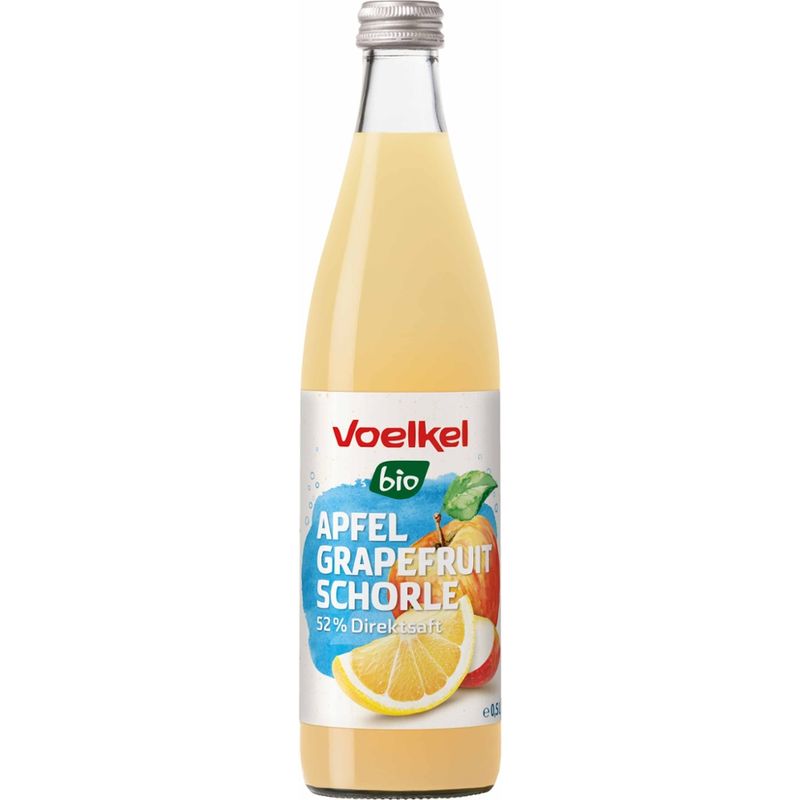 Voelkel Apfel Grapefruit Schorle 52% Direktsaft - Produktbild