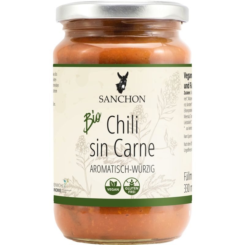 Sanchon FS Chili Sin Carne, 330 ml, SANCHON, bio - Produktbild