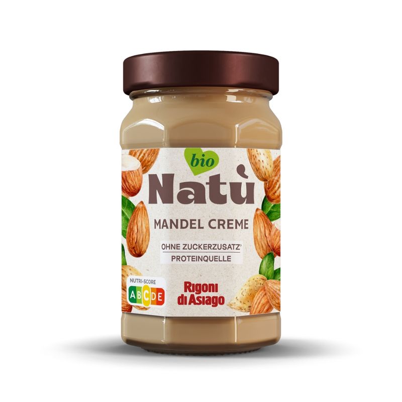 Rigoni di Asiago S.R.L.  Rigoni di Asiago Natù Mandel Creme BIO 220g - Produktbild