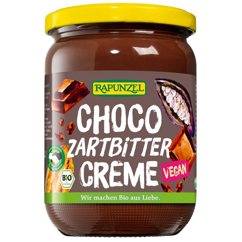 Rapunzel Choco, Zartbitter Schokoaufstrich HIH - Produktbild