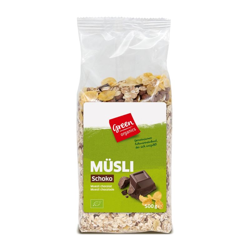 greenorganics Müsli Schoko - Produktbild