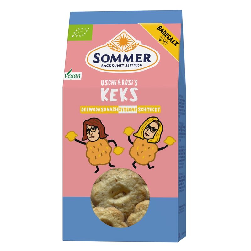 Sommer Uschi & Rosi's Keks Derwodasonachzitroneschmeckt - Produktbild