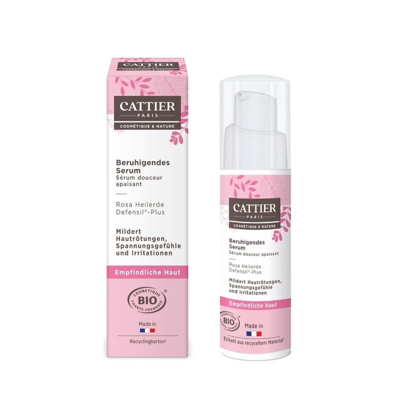 Cattier Paris Cattier Beruhigendes Serum mit rosa Heilerde empfindliche Haut 30ml - Produktbild