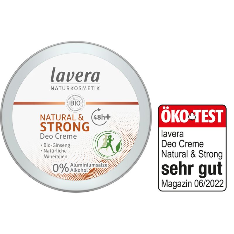 lavera Deo Creme NATURAL & STRONG - Produktbild