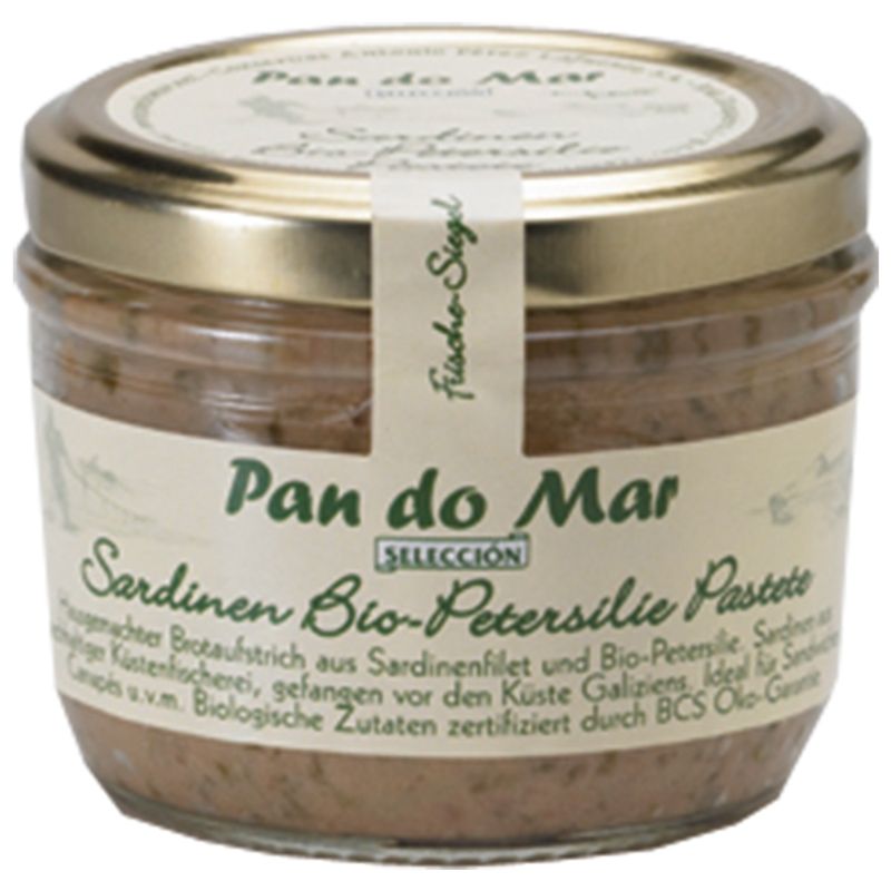 Pan do Mar Sardinen Bio-Petersilie Pastete - Produktbild