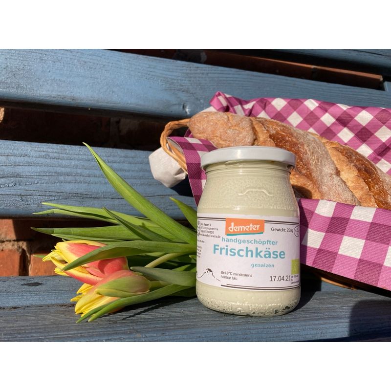 Lindenhof Lindenhof Demeter Frischkäse gesalzen - Produktbild