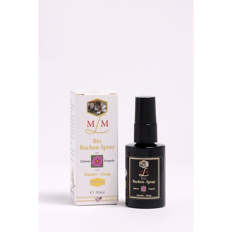 MLM MLM Manuka Cistus Rachenspray  Bio mit Propolis und nat. Vitamin C - Produktbild