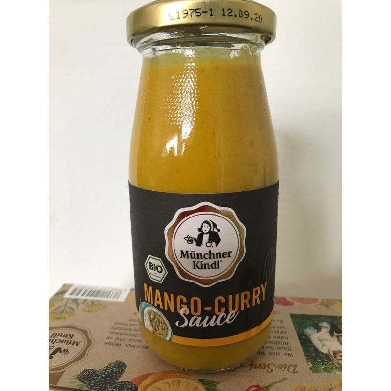 Münchner Kindl Senf Münchner Kindl Feinkost Sauce Mango-Curry Bio - Produktbild