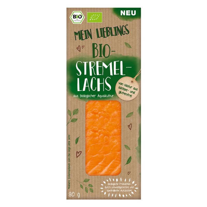 Meine Lieblinge Mein Lieblings Bio-Stremellachs 6x80g - Produktbild