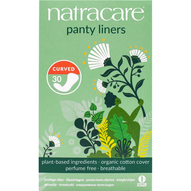 Natracare Slipeinlage Geformt 30 St - Produktbild