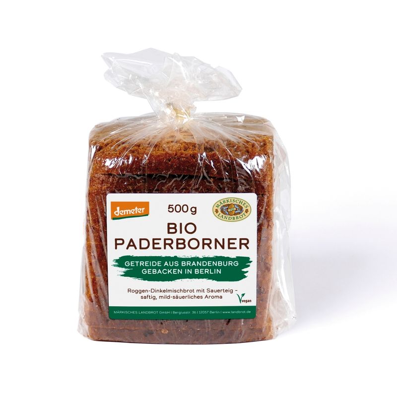 Märkisches Landbrot Paderborner 500g - Produktbild