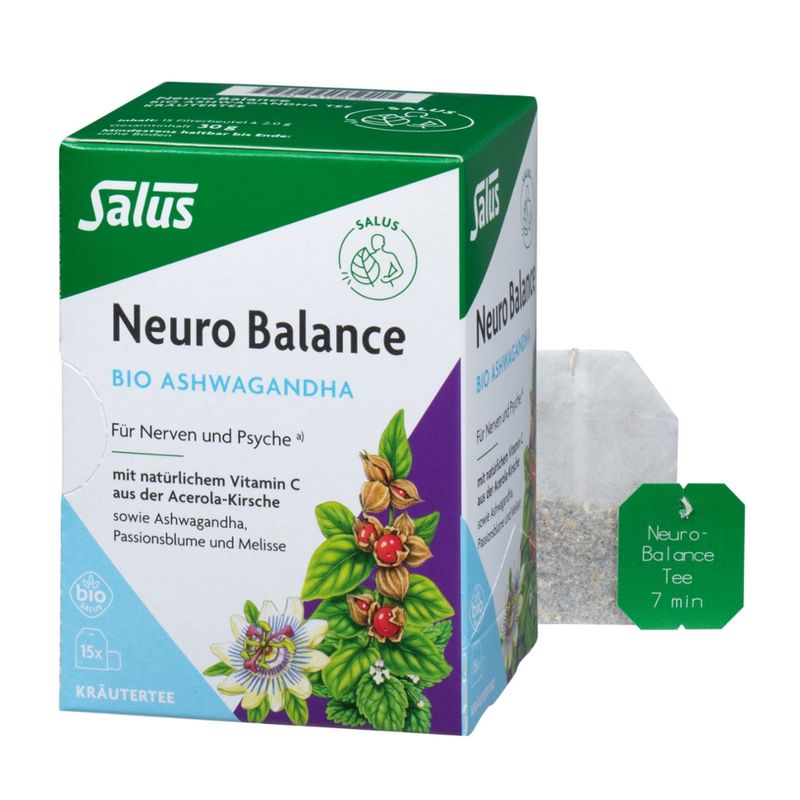 Salus® Neuro Balance Bio Ashwagandha Tee 15 FB - Produktbild