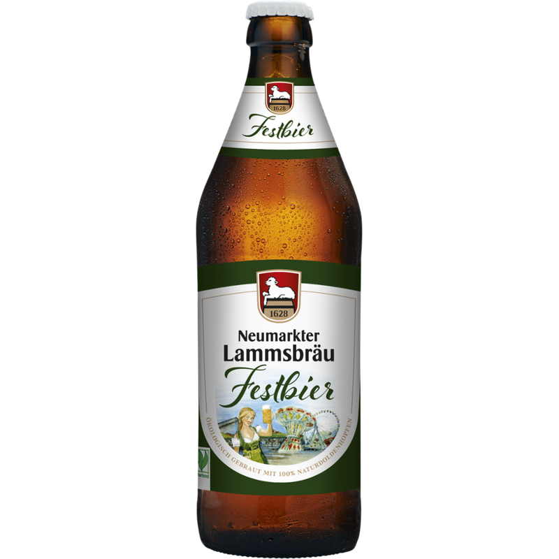 Neumarkter Lammsbräu Lammsbräu Festbier (Bio) 0,5l - Produktbild