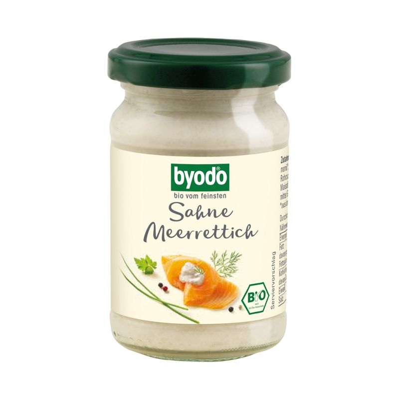 Byodo Byodo Sahne Meerrettich, 95g - Produktbild