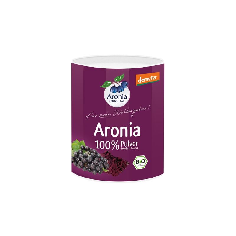 Aronia ORIGINAL demeter Aroniabeeren Pulver 100g - Produktbild