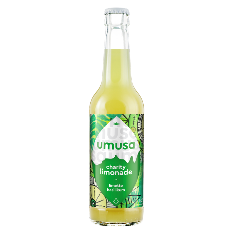 UMUSA  UMUSA Charity Grün Limonade die frisch saure Limette Basilikum - Produktbild