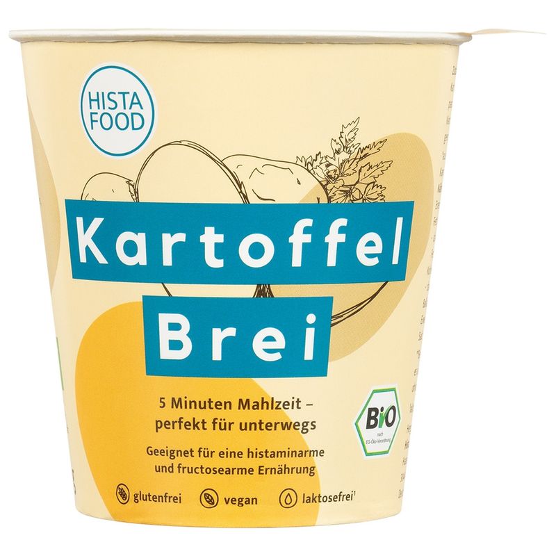 HistaFood Bio KartoffelBrei  – To Go Becher - Produktbild