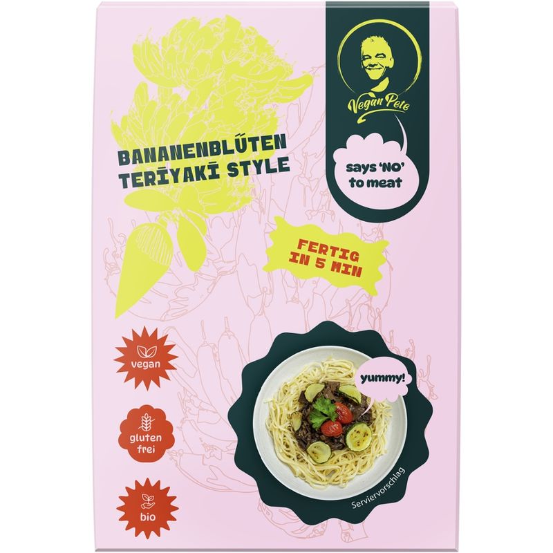 Vegan Pete Bananenblüten Teriyaki Style 250g - Produktbild