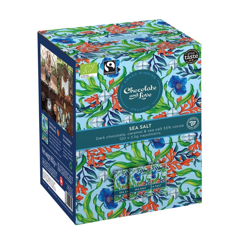 Chocolate and Love Limited SEA SALT DISPENSER BOX - Produktbild