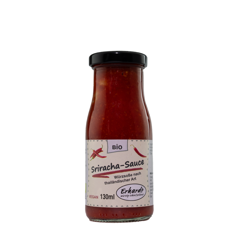 Erhardt würzig • scharf • pikant Sriracha-Sauce Bio - Produktbild
