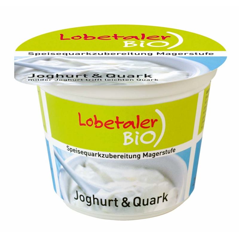 Lobetaler Bio Speisequarkzubereitung  Joghurt und Quark - Produktbild