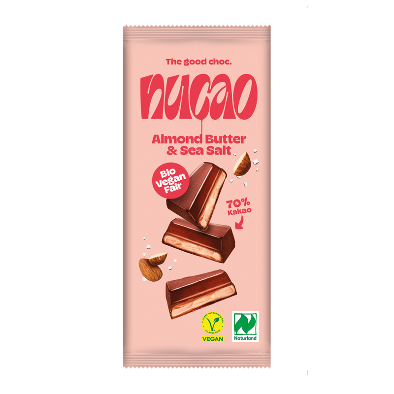 nucao nucao block 125g - Almond Butter & Sea Salt - Produktbild
