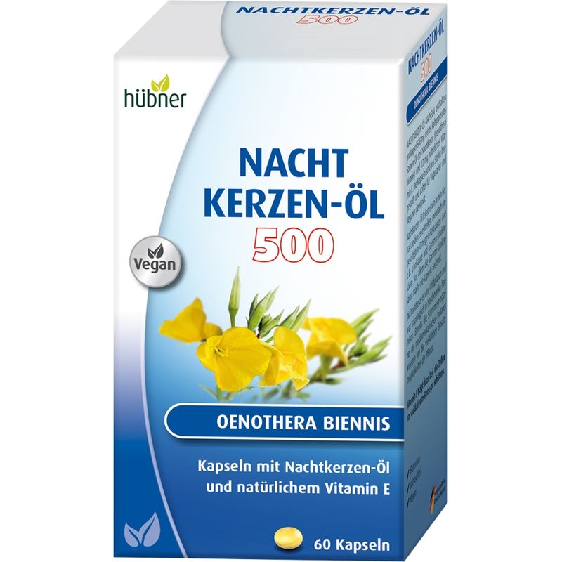Hübner Nachtkerzen-Öl 500mg - Produktbild