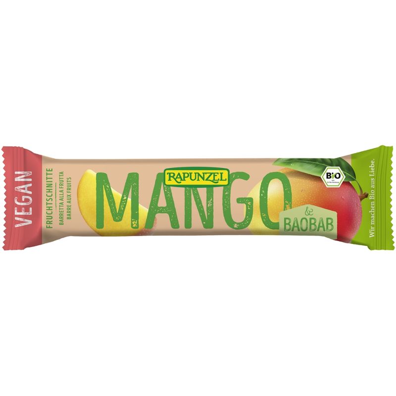 Rapunzel Fruchtschnitte Mango-Baobab - Produktbild