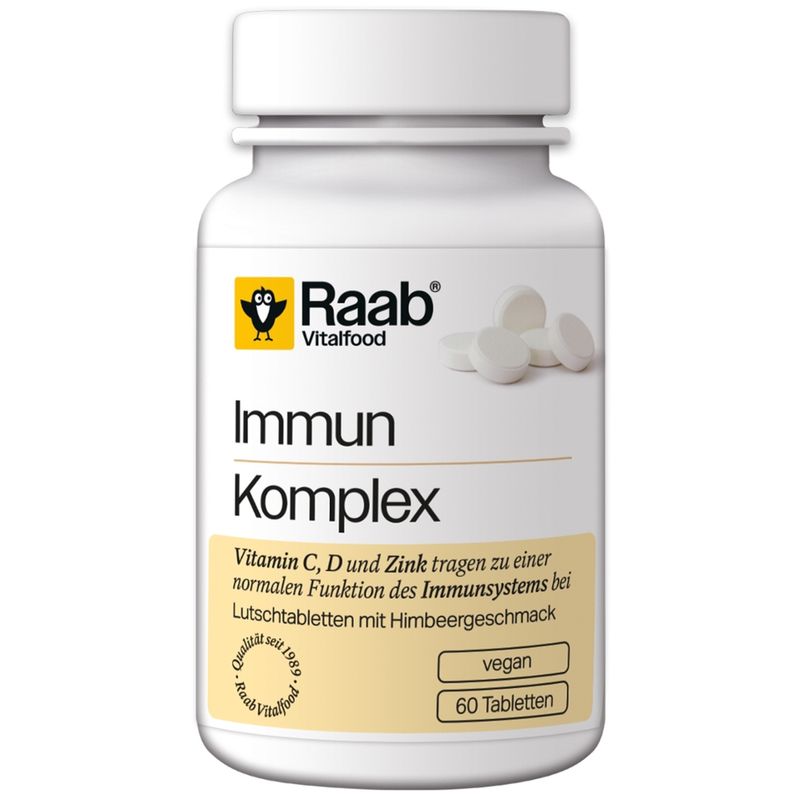 Raab Vitalfood Immun Komplex Lutschtabletten à 1,5 g, 60 Tabletten - Produktbild
