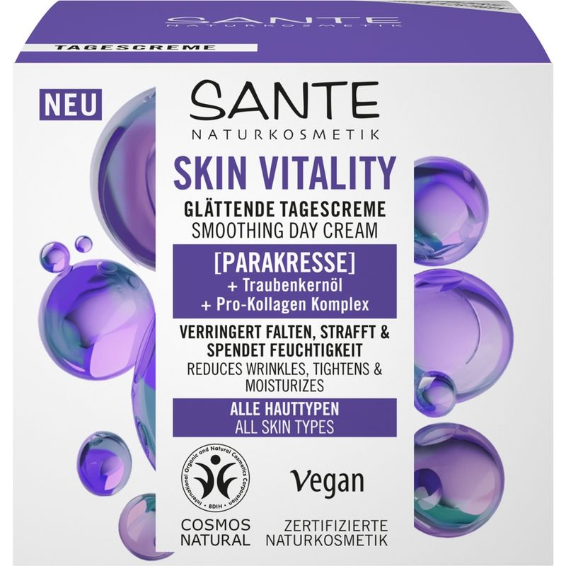 Sante SANTE SKIN VITALITY Glaettende Tagescreme 50ml - Produktbild