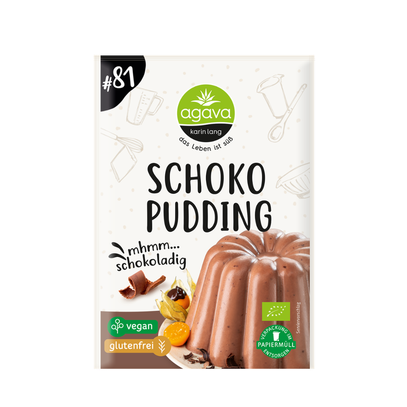 Agava Schokopudding - Produktbild