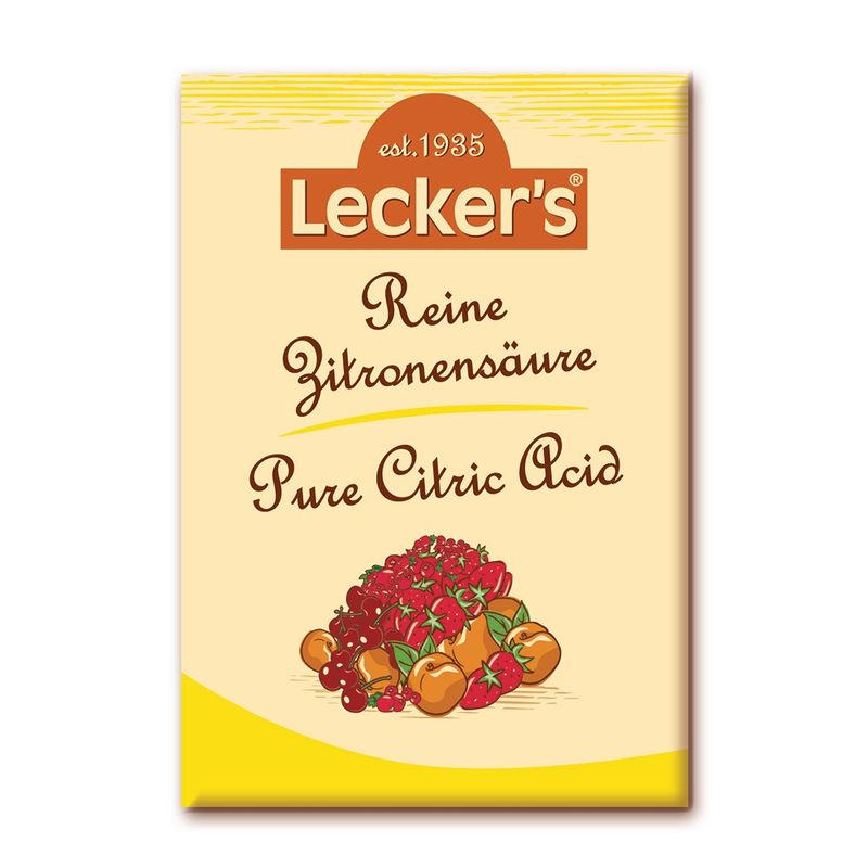 Lecker´s Reine Zitronensäure - Produktbild