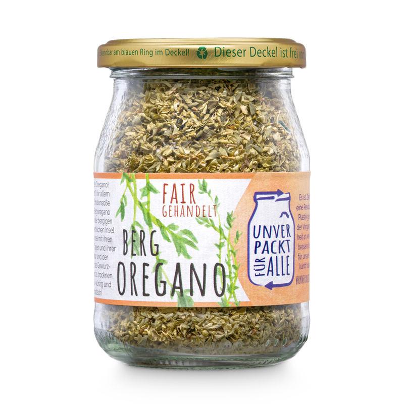 Unverpackt für alle Oregano, geschnitten, EG Bio, MMP-kl, 35g - Produktbild