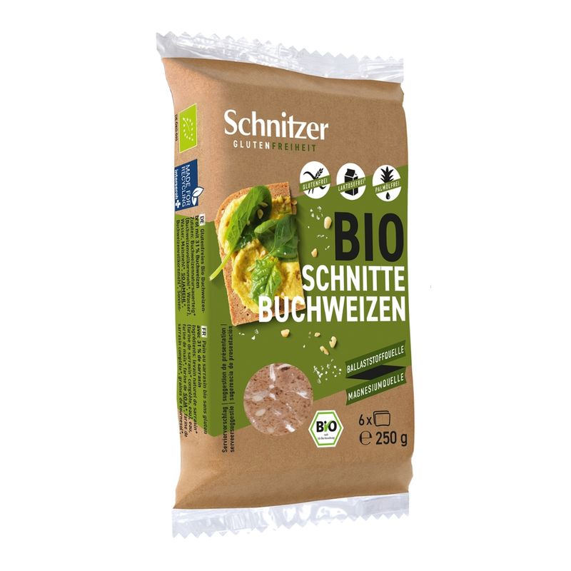 Schnitzer GLUTENFREIHEIT Bio Schnitte Buchweizen - Produktbild