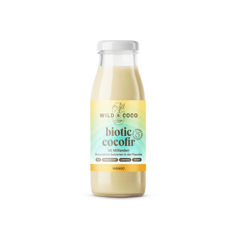 Wild & Coco Wild & Coco Biotic Cocofir Mango, vegan, bio - Produktbild