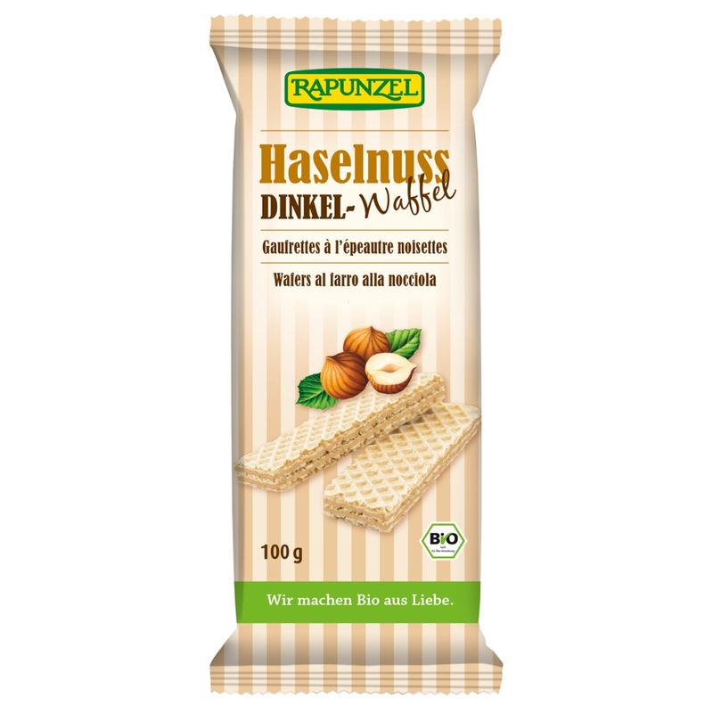 Rapunzel Dinkel-Waffeln Haselnuss - Produktbild