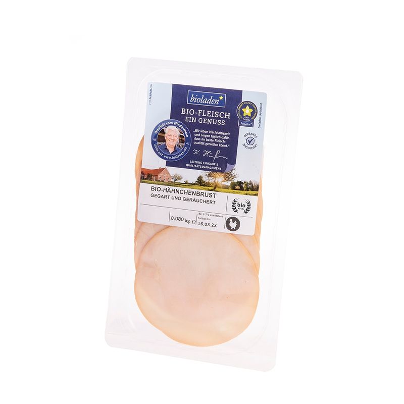 bioladen Hähnchenbrust, gegart & geräuchert - Produktbild