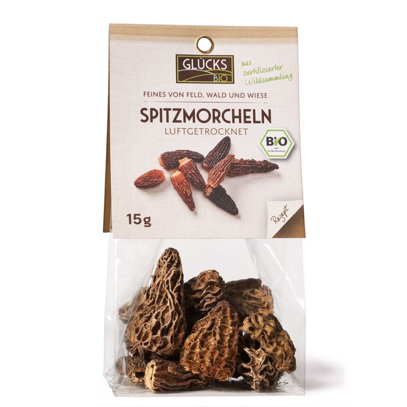 Glücks GLÜCKs Spitzmorcheln 15g bio* - Produktbild