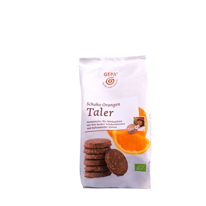 GEPA - The Fair Trade Company Bio Schoko Orangen Taler - Produktbild