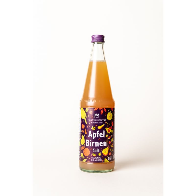 MostManufaktur Havelland Bio-Apfel-Birnensaft aus Brandenburg - Produktbild