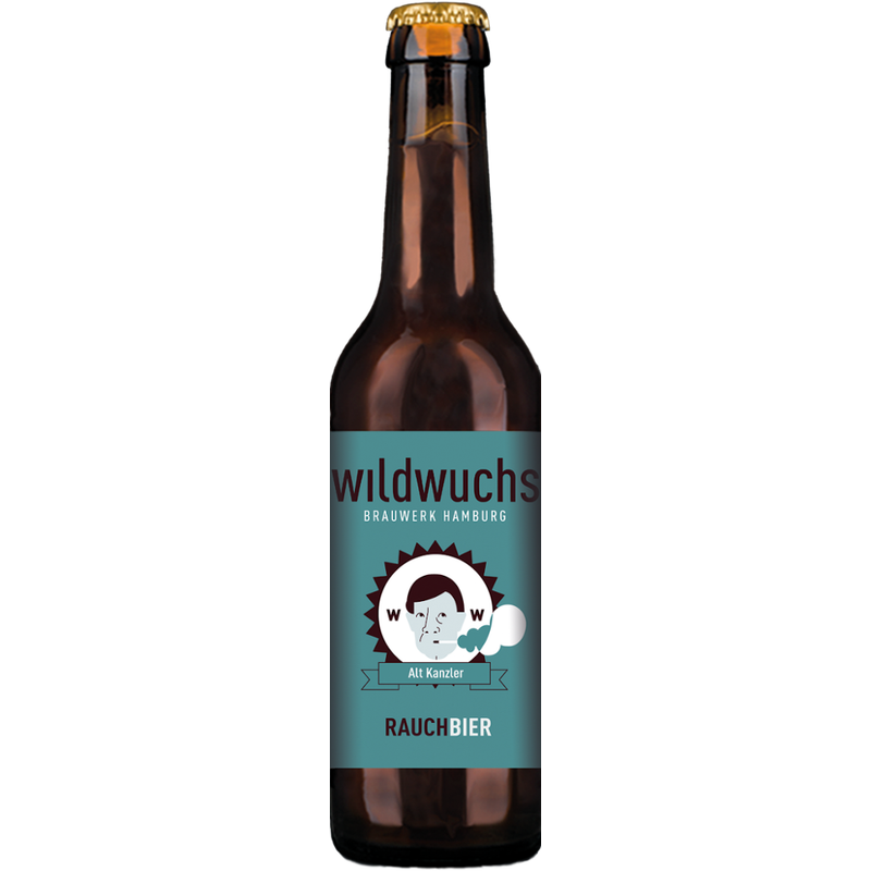 Wildwuchs Brauwerk Hamburg Alt Kanzler Rauchbier - Produktbild