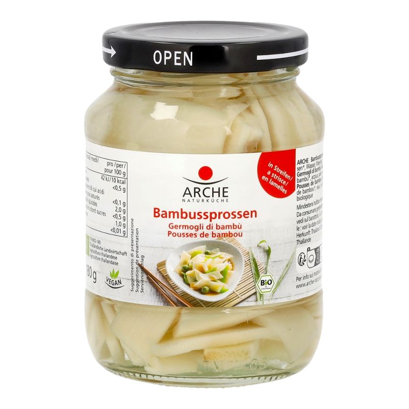 Arche Naturküche Bambussprossen, Pousses de bambou - Produktbild