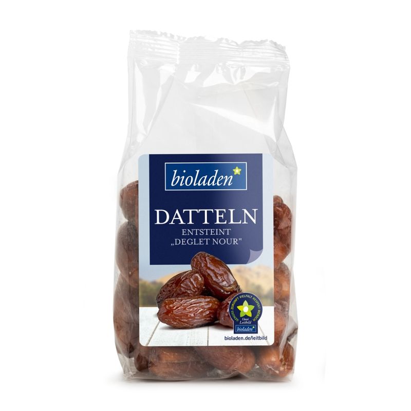 bioladen Datteln entsteint, Sorte "Deglet Nour" - Produktbild